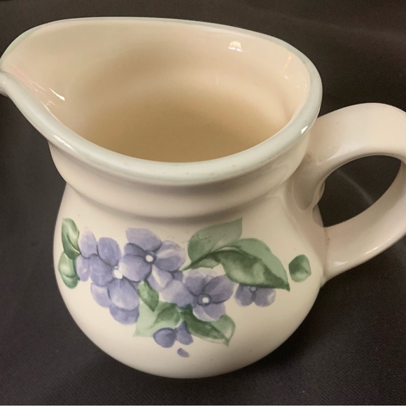 Pfaltzgraff Garden Party 4” Coffee/Tea Creamer Pitcher - Picture 1 of 5